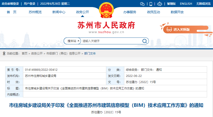 2022年全国各省市最新BIM政策汇总